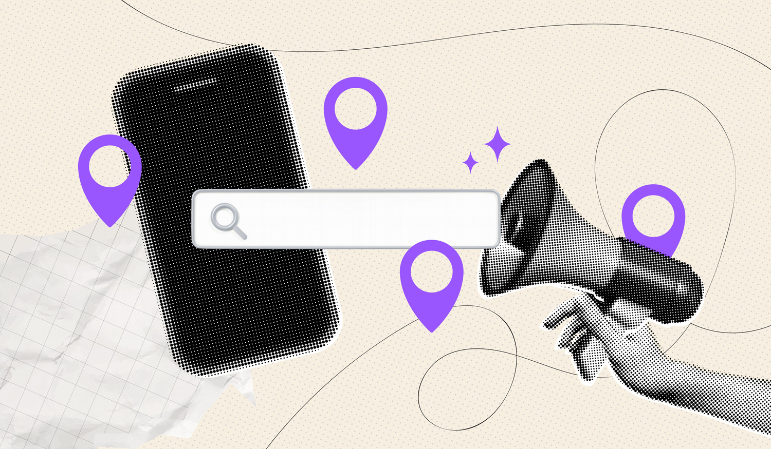 Megaphone illustration