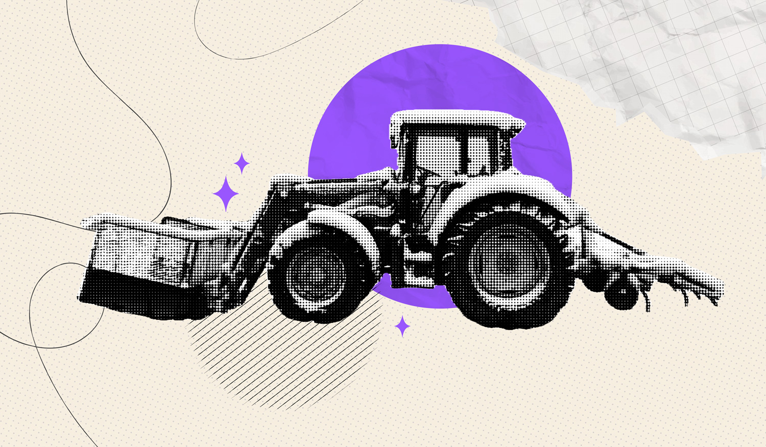 Tractor illustration